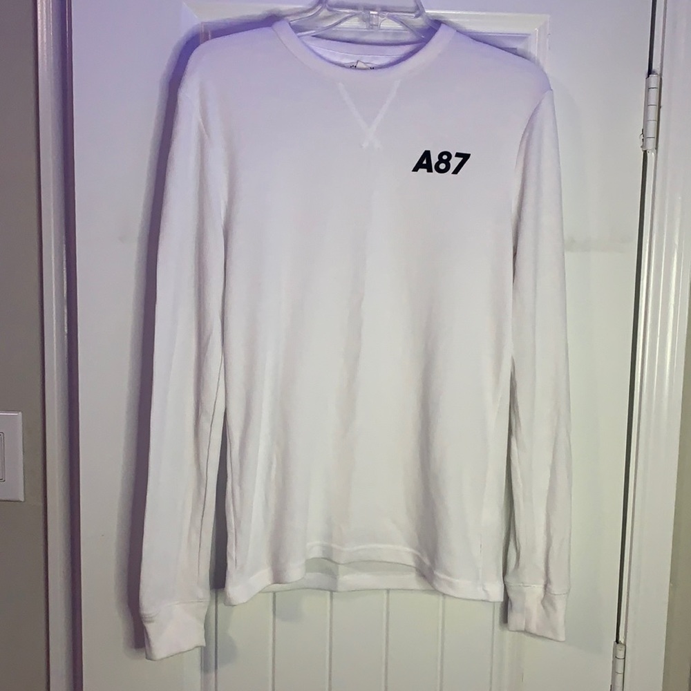 Aeropostale White Long Sleeve Small
